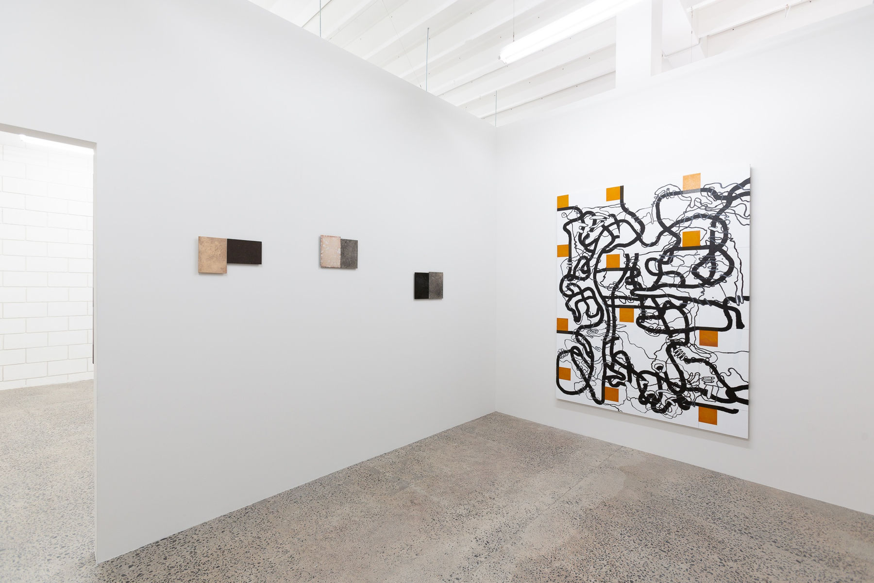 Julia Morison, 1m0n0nch0mes, 1997; Julia Morison, Segue 6, 2020