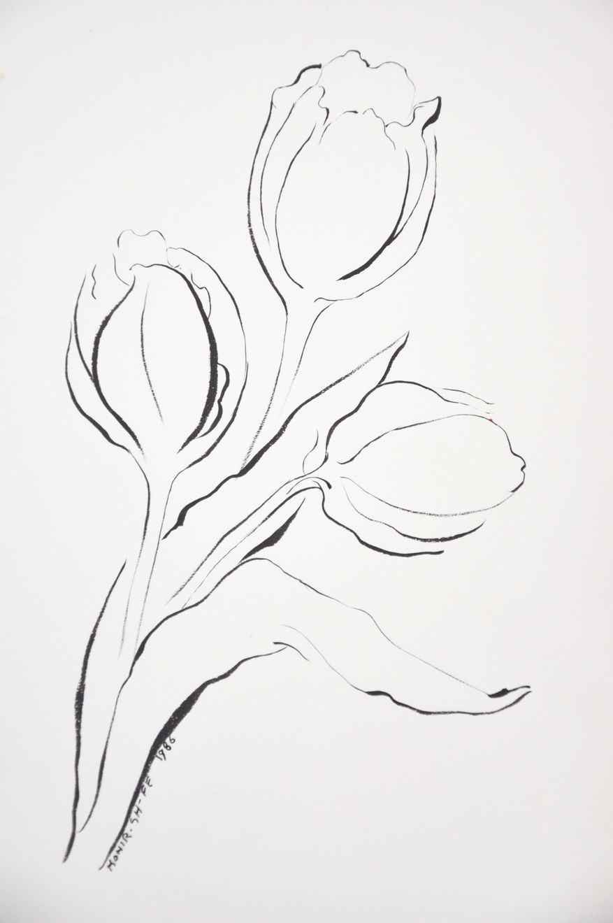Monir Shahroudy Farmanfarmaian, Tulip [01], 1986
