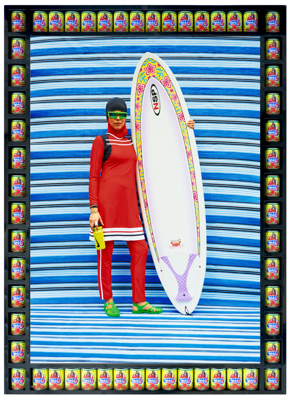 Surfer in Red