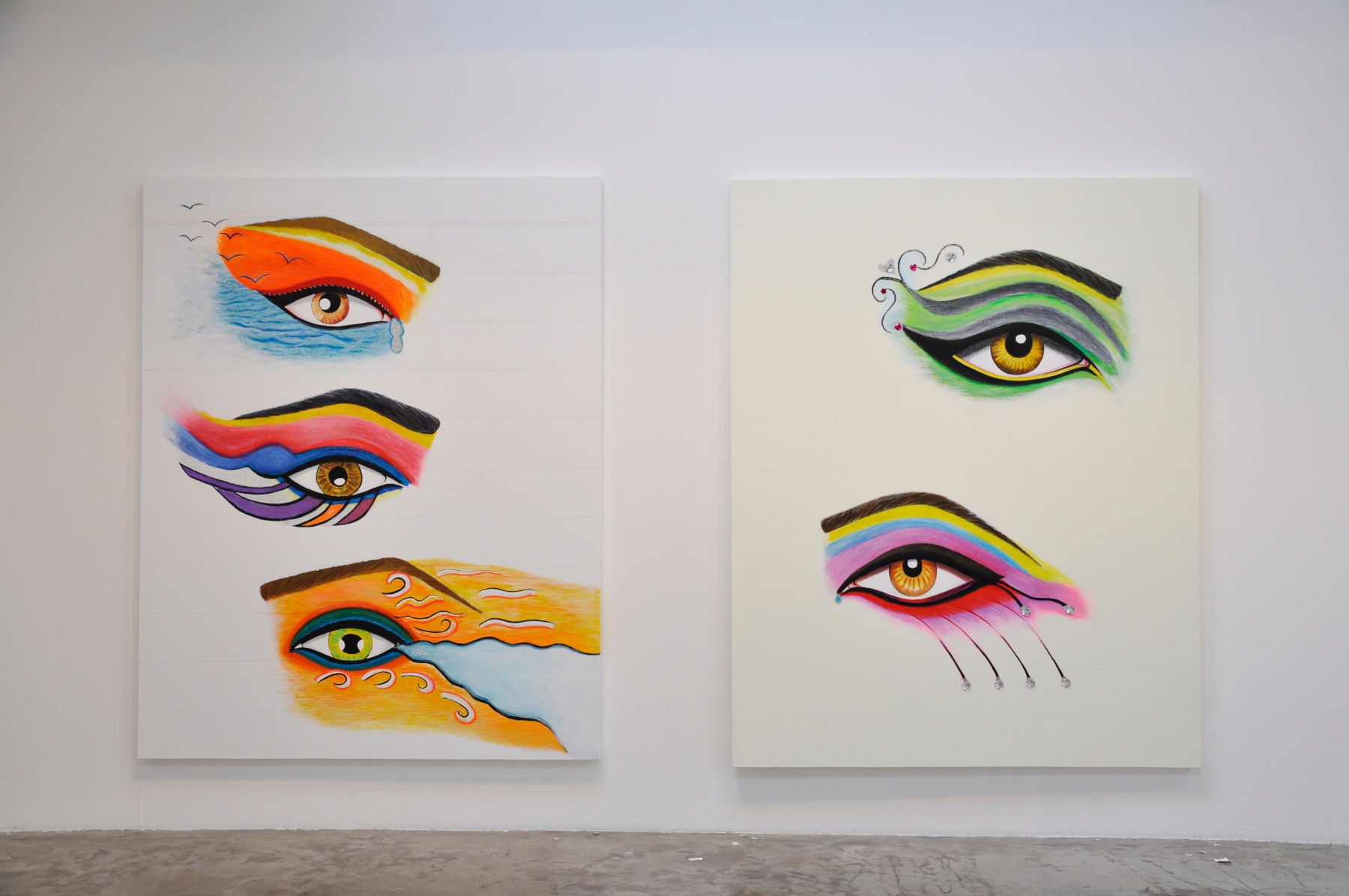 Shirin Aliabadi, Eye Love You, 2010