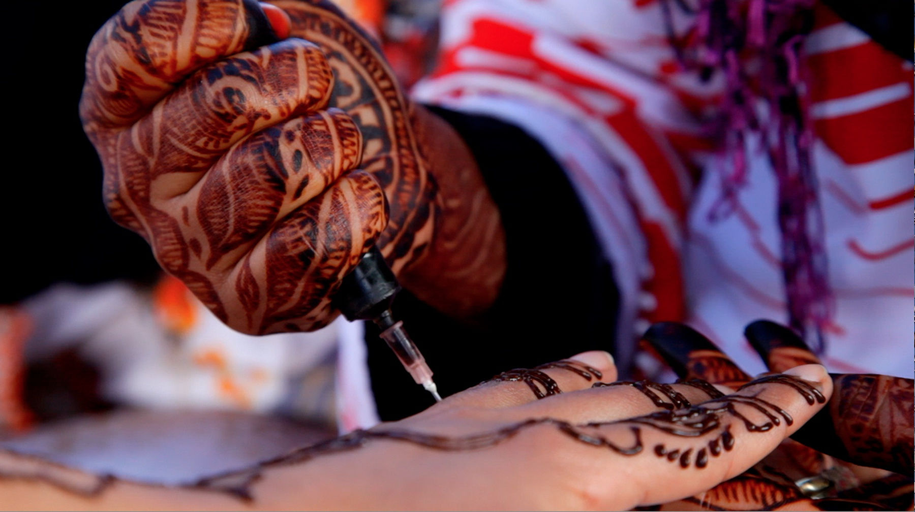 Hassan Hajjaj, Karima: A Day in the Life of a Henna Girl, 2015, video still