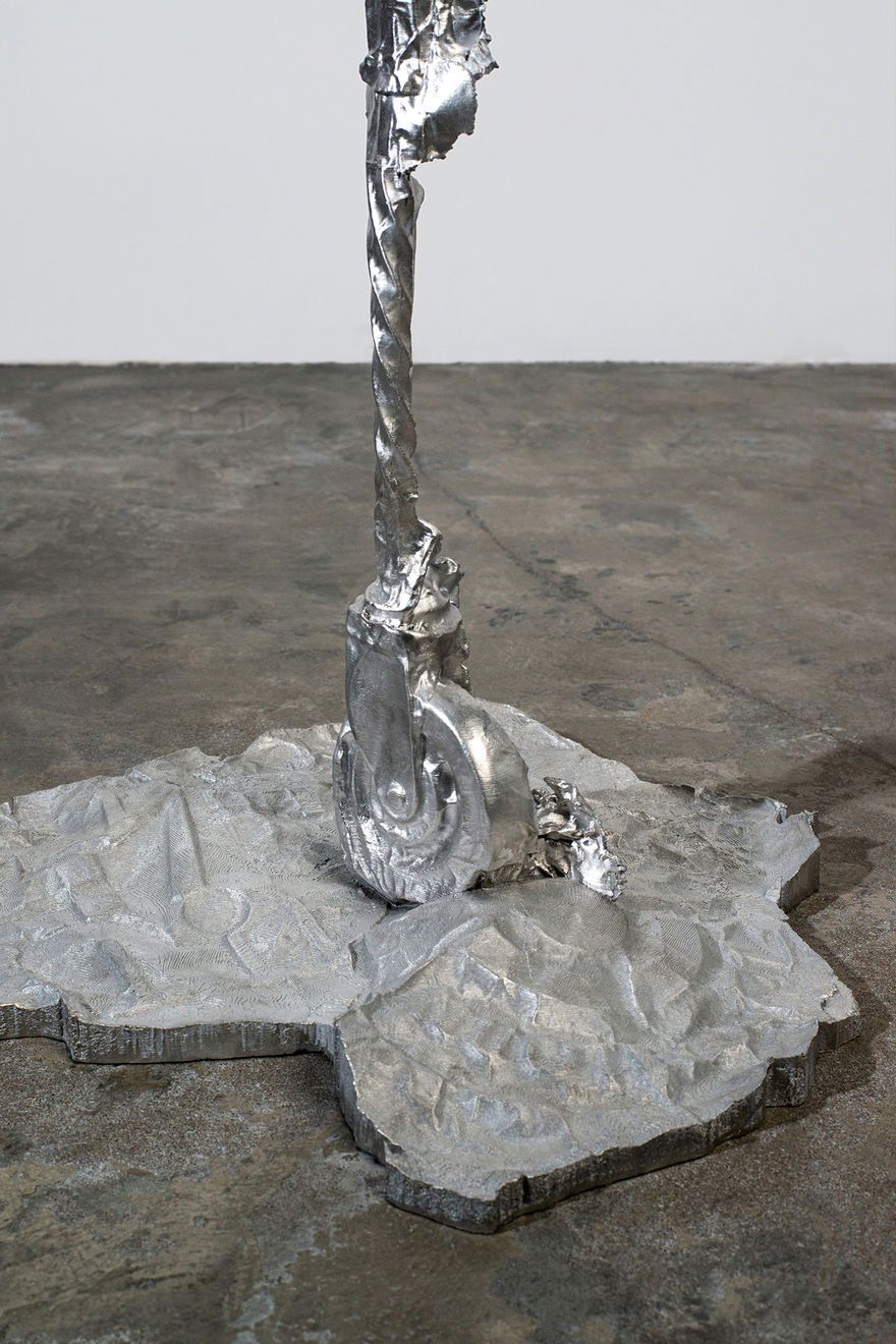 Vilius Dringelis, Vilnius Wastewater Candlestick, 2022. Available at Galerija VARTAI.