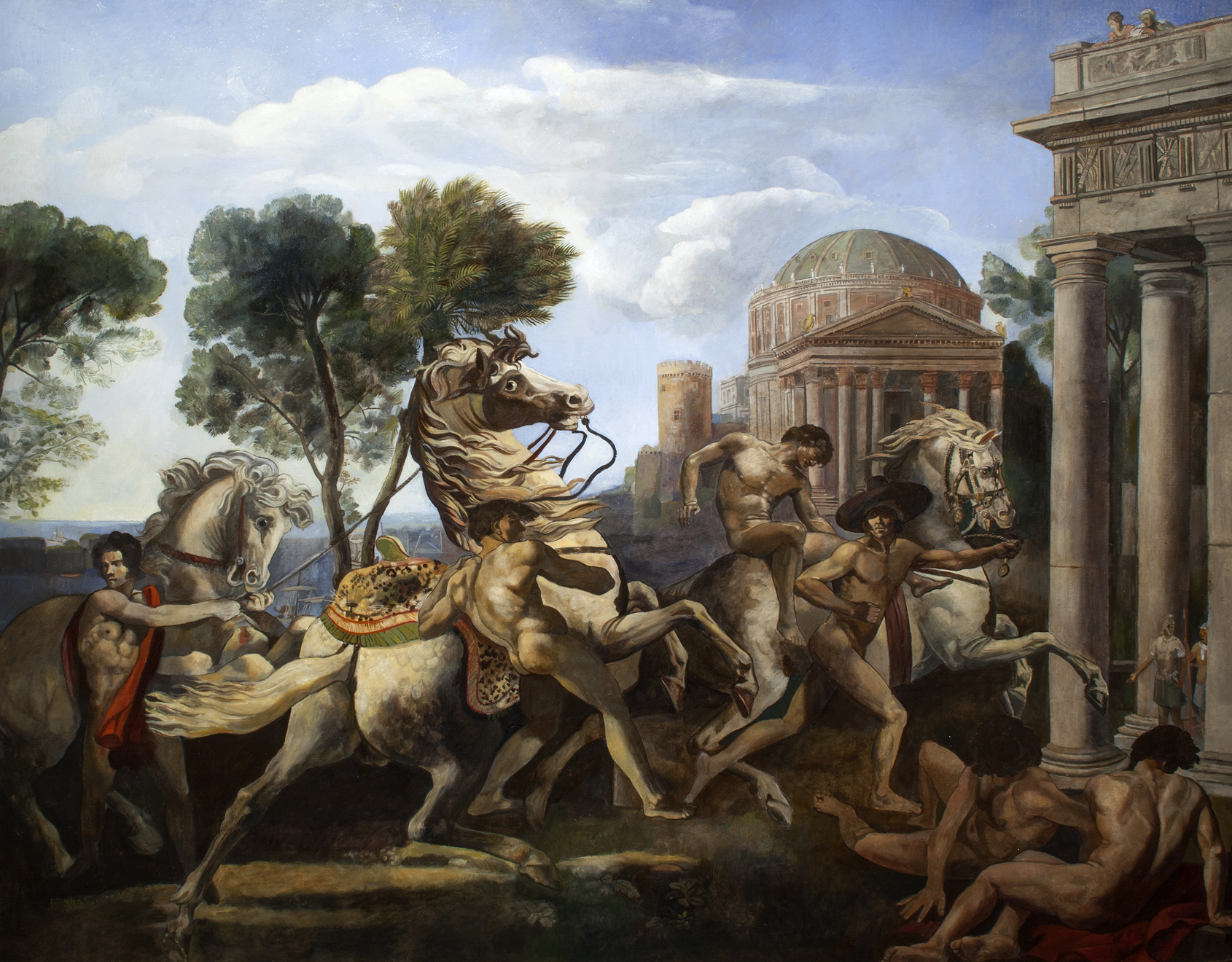 Wolfe von Lenkiewicz, The Race of the Barbary Horses, 2013