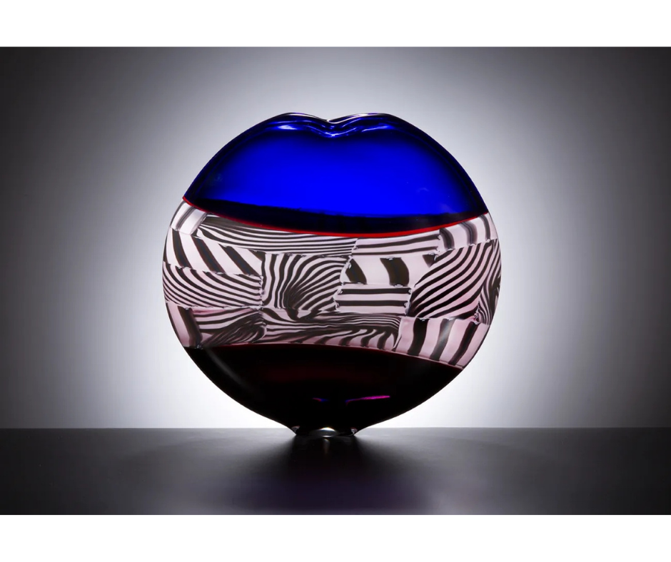 Lino Tagliapietra Riverstone 2020 12.75" H x 12.75" x 6.25"