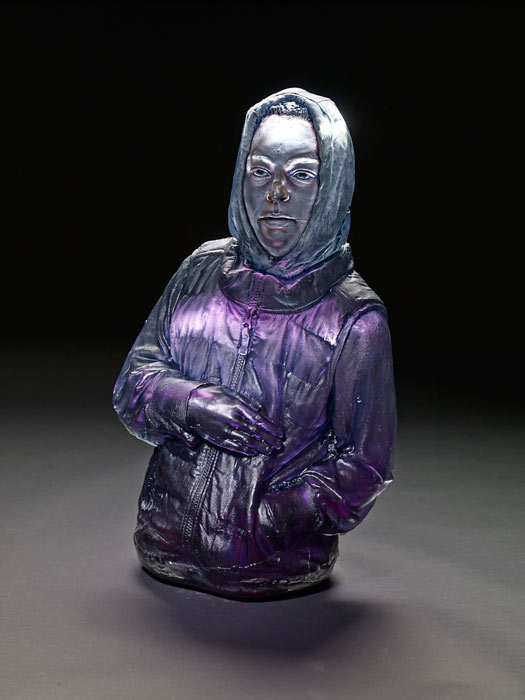 Oben Abrights purple west oakland glass torso