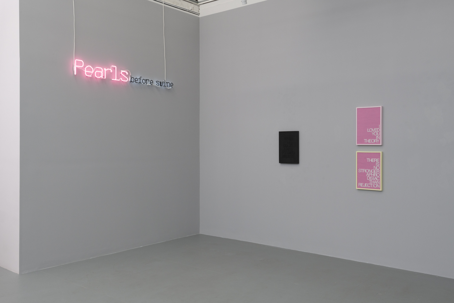 Installation view of "Absurdist Logic"