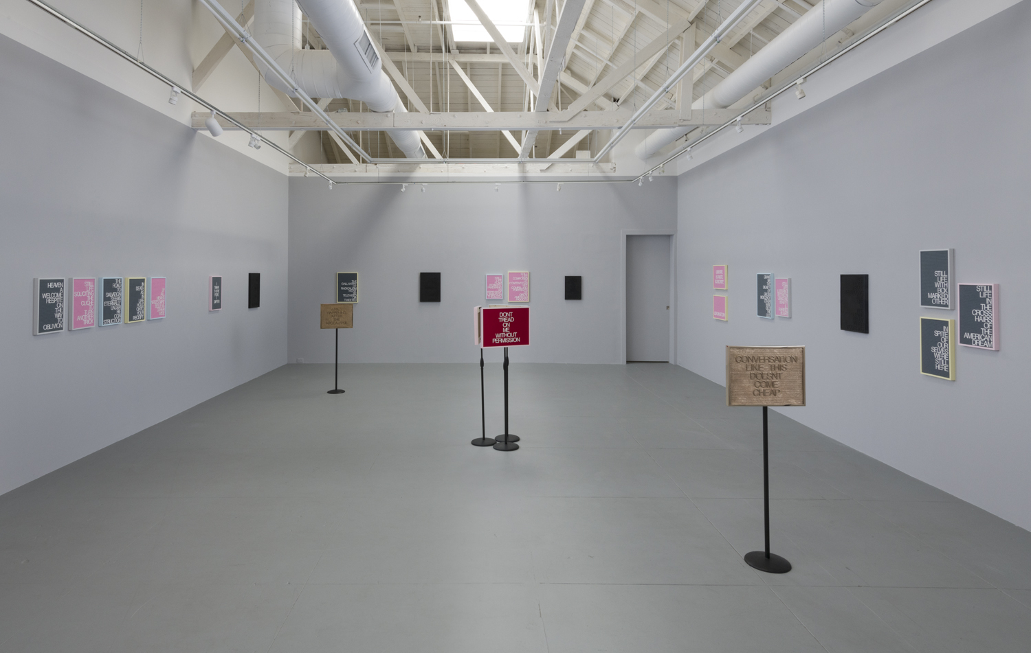 Installation view of "Absurdist Logic"