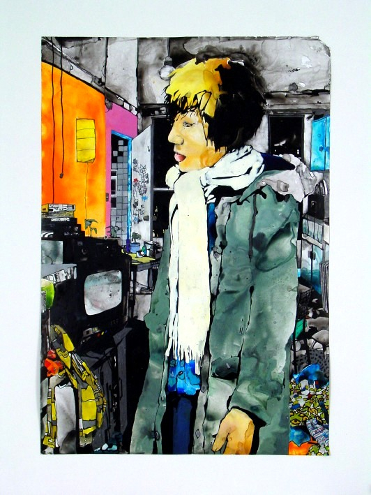 Zak Smith, Jee Young Sim, Winter, 2003