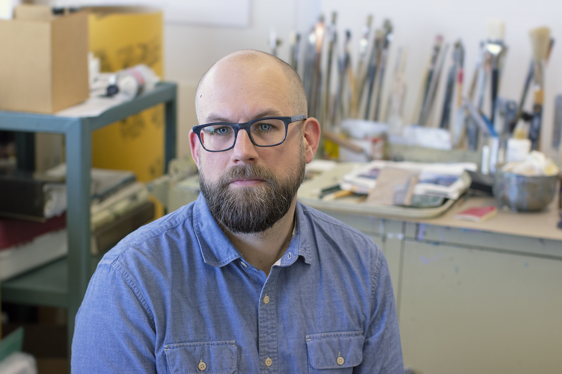 Jered Sprecher - Artists - FERRARA SHOWMAN GALLERY