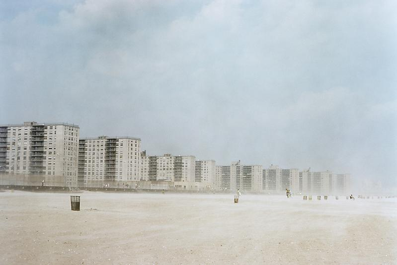 Joel Sternfeld, Rockaway Beach, New York City, (#2), August 1975