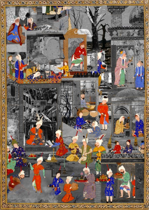 SHOJA AZARI&nbsp;, Idyllic Life (video still 3), 2012