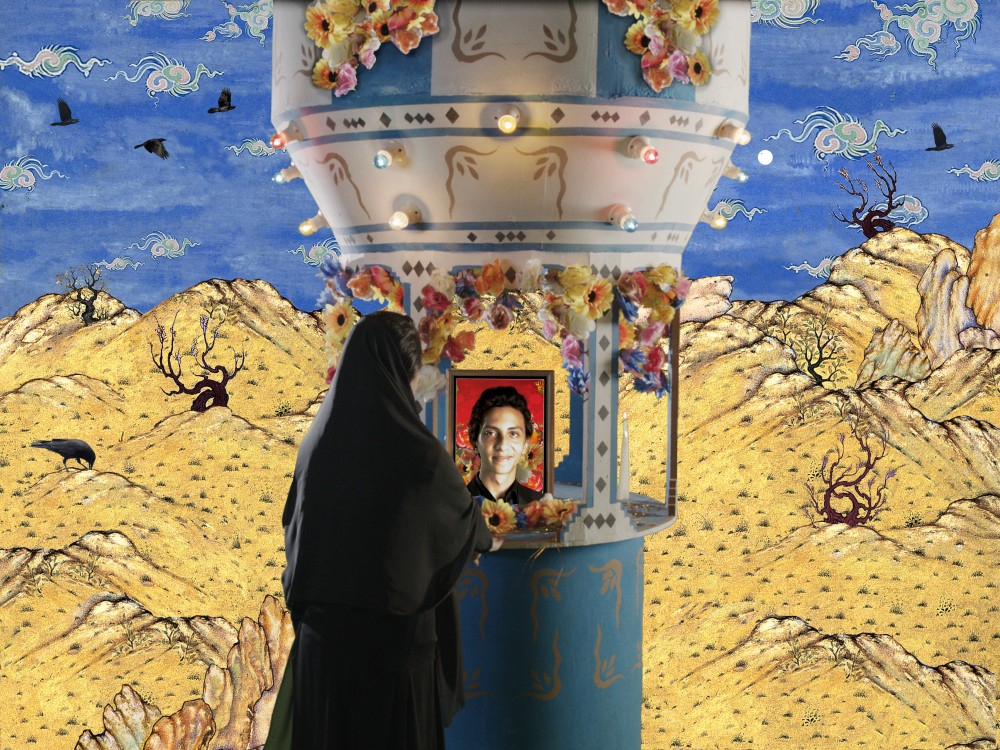 SHOJA AZARI, Hijlah or Unconsummated Love (The King of Black),&nbsp;2013