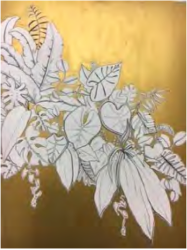 Carlos Rolon Untitled (Tropical Flora Study)