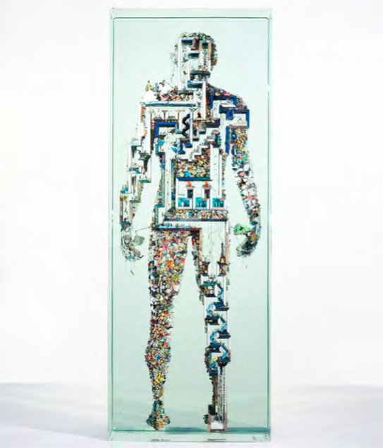 Dustin Yellin Psychogeography 97, 2017