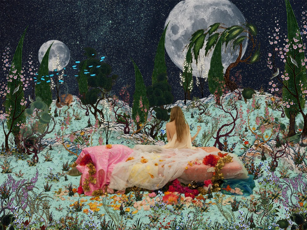 SHOJA AZARI&nbsp;, The Heavenly Bed (The King of Black), 2013