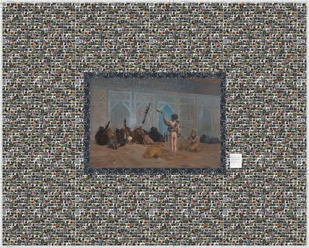 SHOJA AZARI&nbsp;, The Snake Charmer or The Anatomy of the 21st Century Savage, 2013