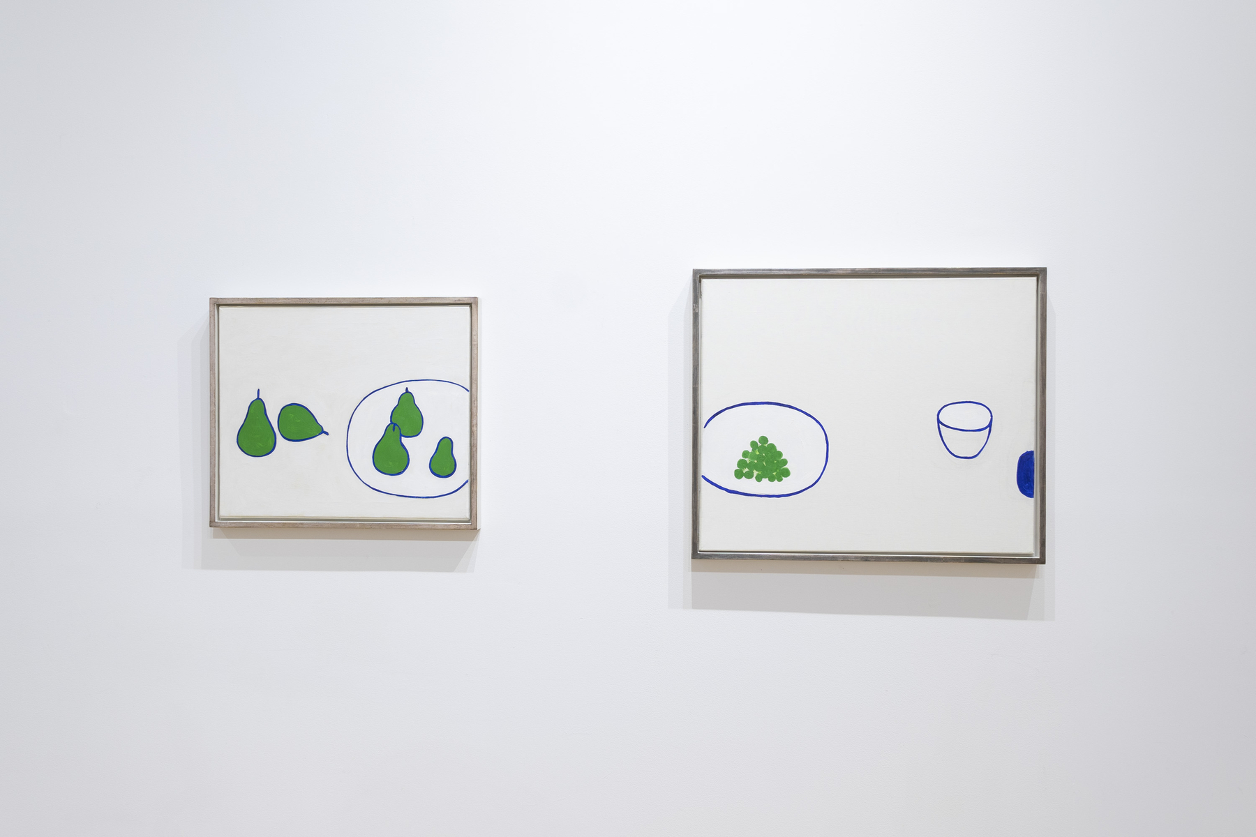 Installation view of William Scott: Paintings and Drawings, Fifties Through Eighties at Anita Rogers Gallery
