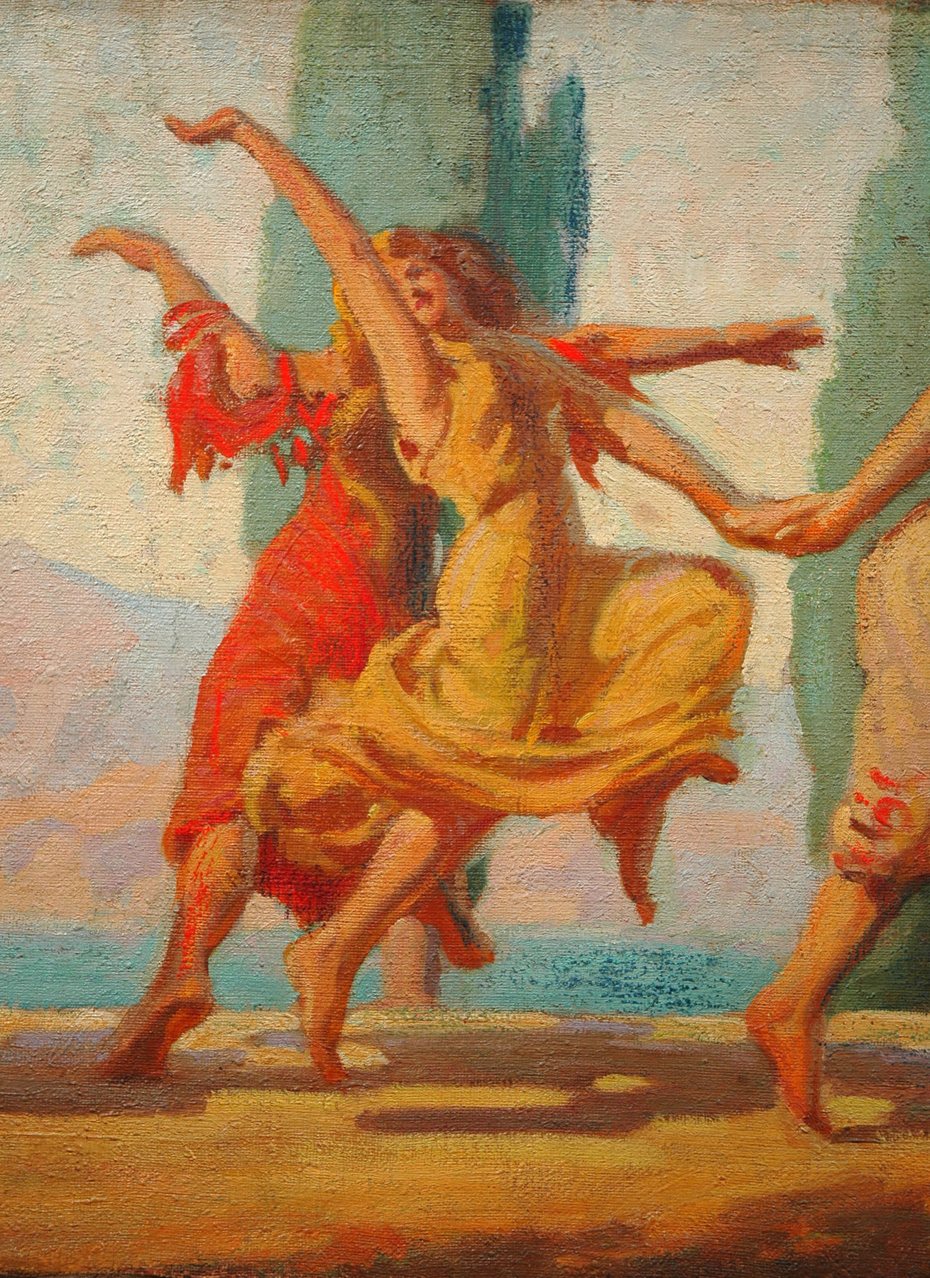 ANONYMOUS , Neoclassical Mural Study, c 1915