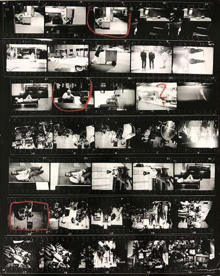Robert Frank The Americans, Contact Sheet 69 of 81. 1958/2009.