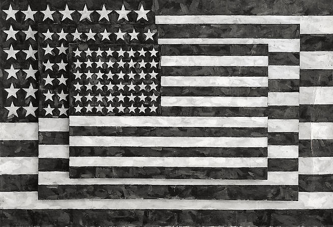 Three Flags, 8x10 Silver Gelatin Print