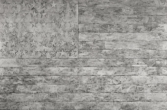 Large White Flag, Rudolph Burckhardt, 8x10 inch Silver Gelatin Print