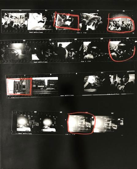 Robert Frank The Americans, Contact Sheet 9 of 81. 1958/2009.