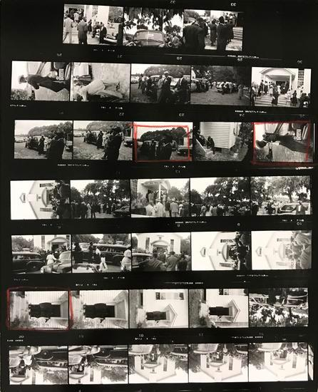 Robert Frank The Americans, Contact Sheet 4 of 81. 1958/2009.