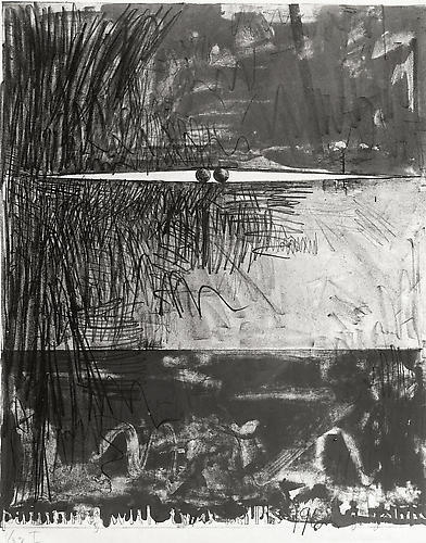 Painting With Two Balls, Soichi Sunami, 8x10 inch Silver Gelatin Print