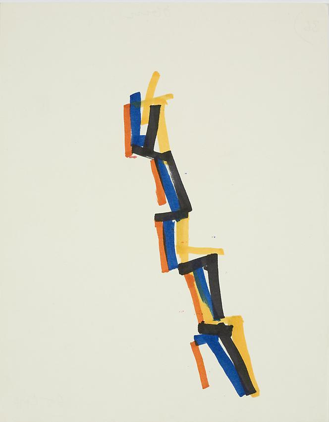 Charlotte Posenenske Streifenbild (Striped Picture)