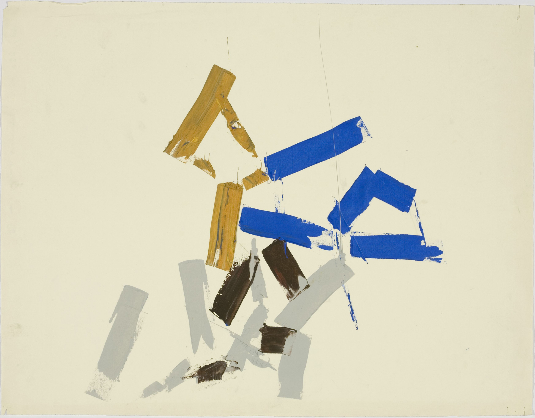 Charlotte Posenenske Spachtelarbeit&nbsp;[Palette-knife work]