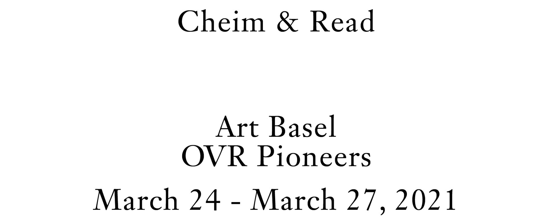 William Eggleston - Viewing Room - Cheim Read - Viewing Room