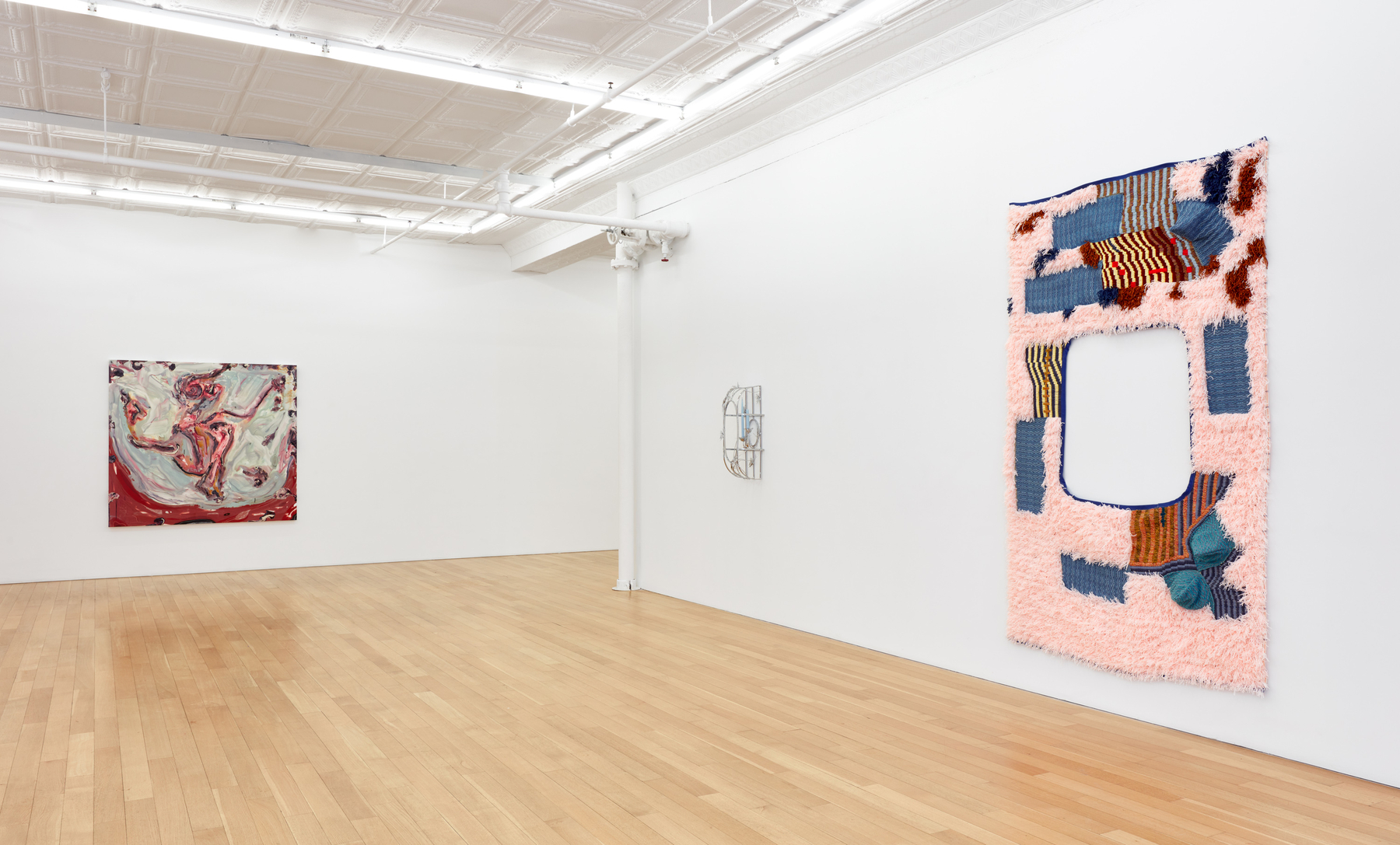Installation view of&amp;nbsp;in relation to stillness, 2026, Peter Blum Gallery, New York, NY