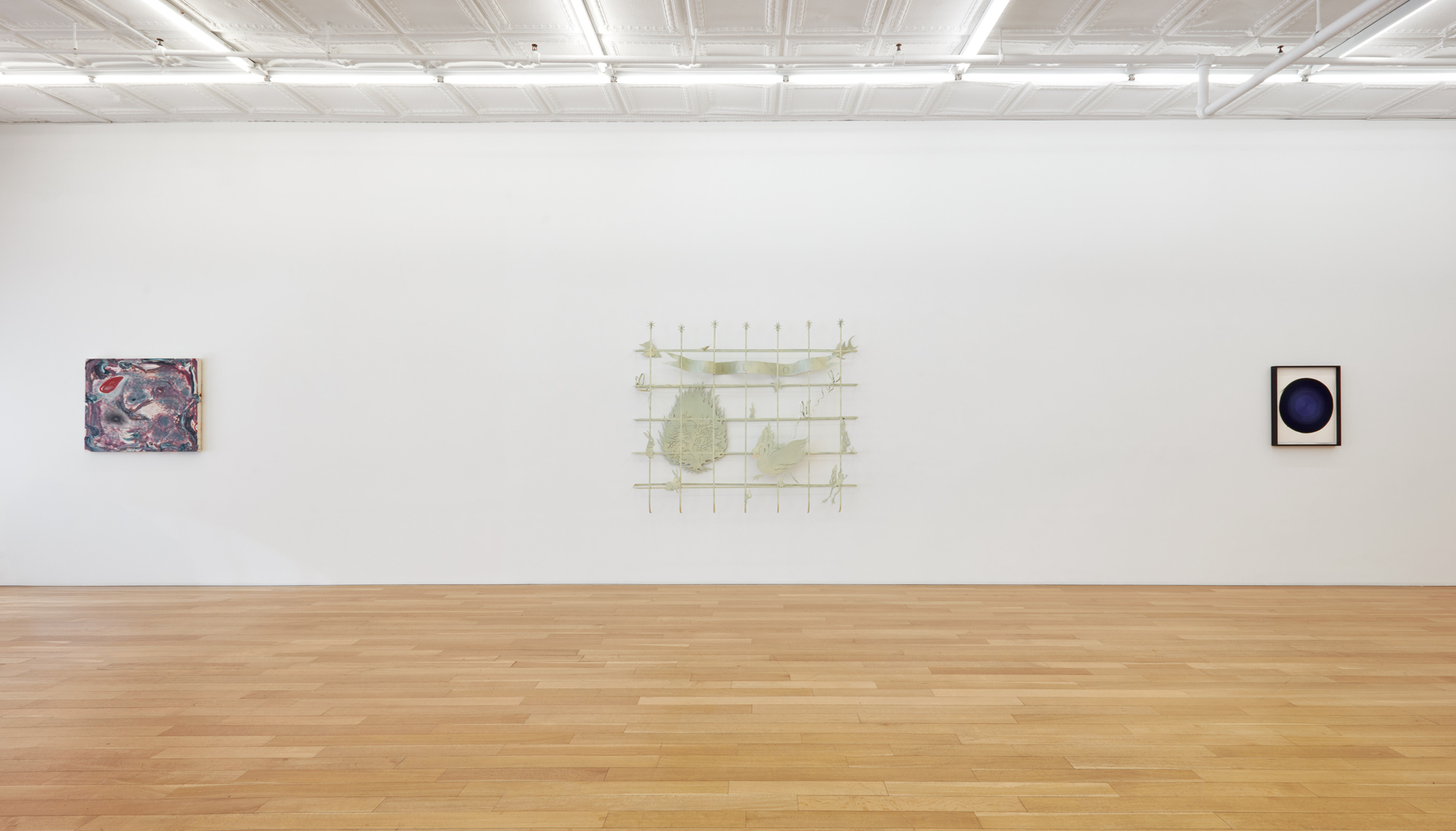 Installation view of in relation to stillness, 2026, Peter Blum Gallery, New York, NY