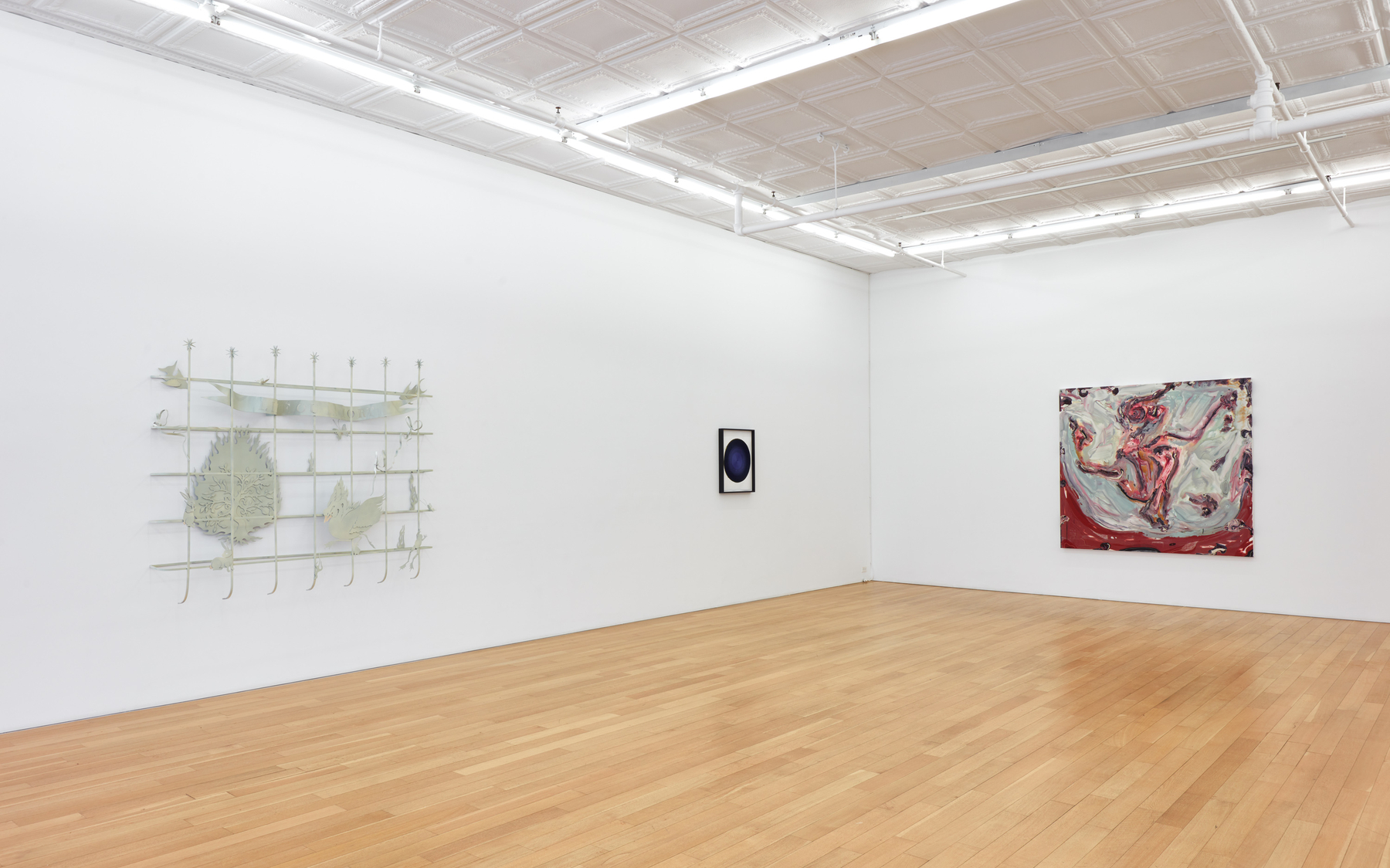 Installation view of&amp;nbsp;in relation to stillness, 2026, Peter Blum Gallery, New York, NY