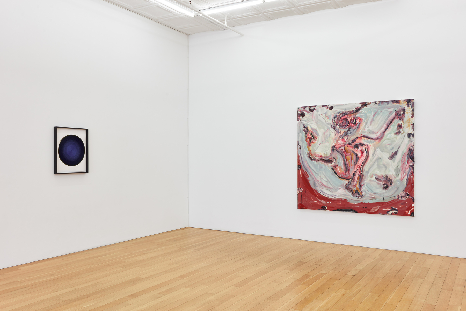 Installation view of&amp;nbsp;in relation to stillness, 2026, Peter Blum Gallery, New York, NY