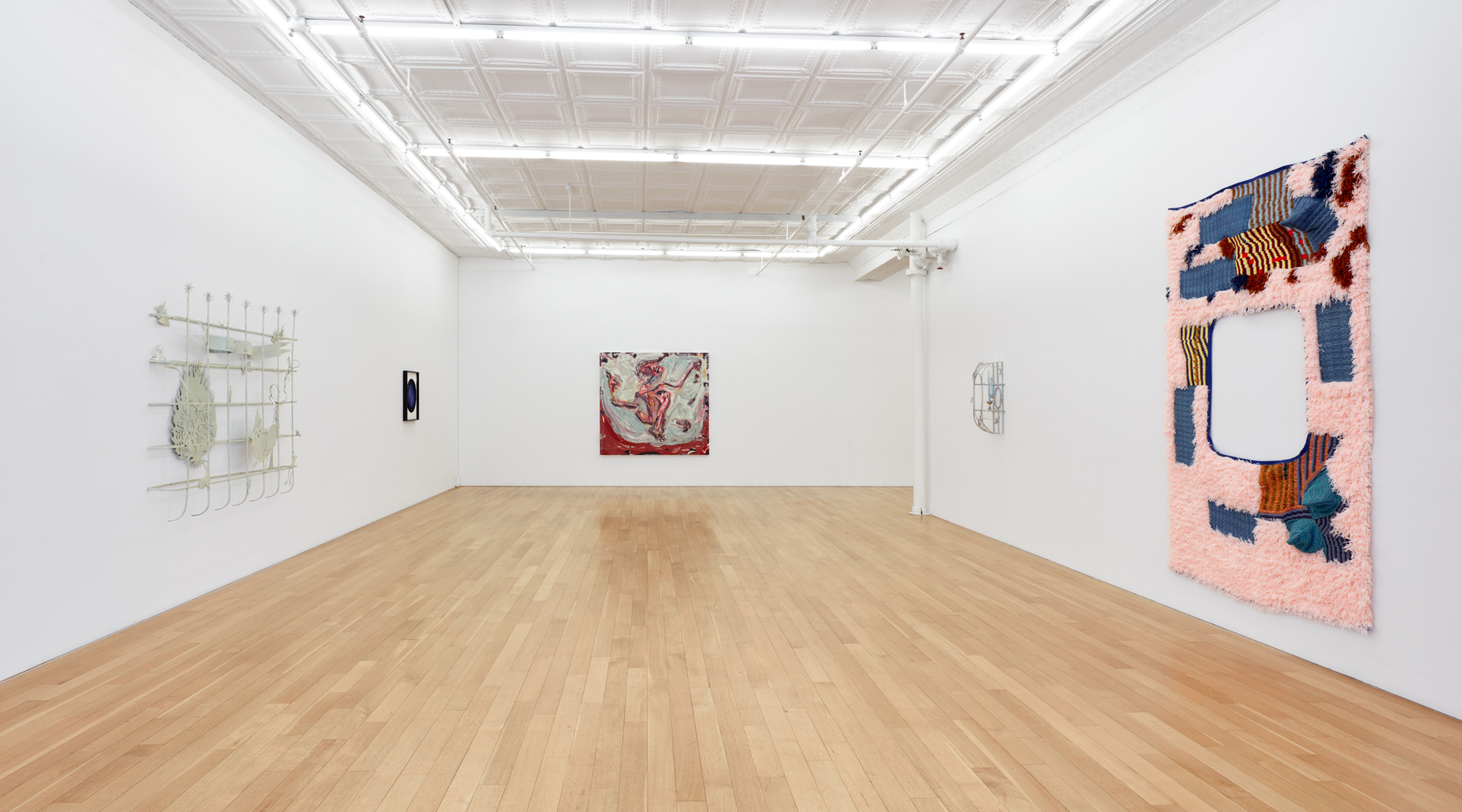 Installation view of in relation to stillness, 2026, Peter Blum Gallery, New York, NY