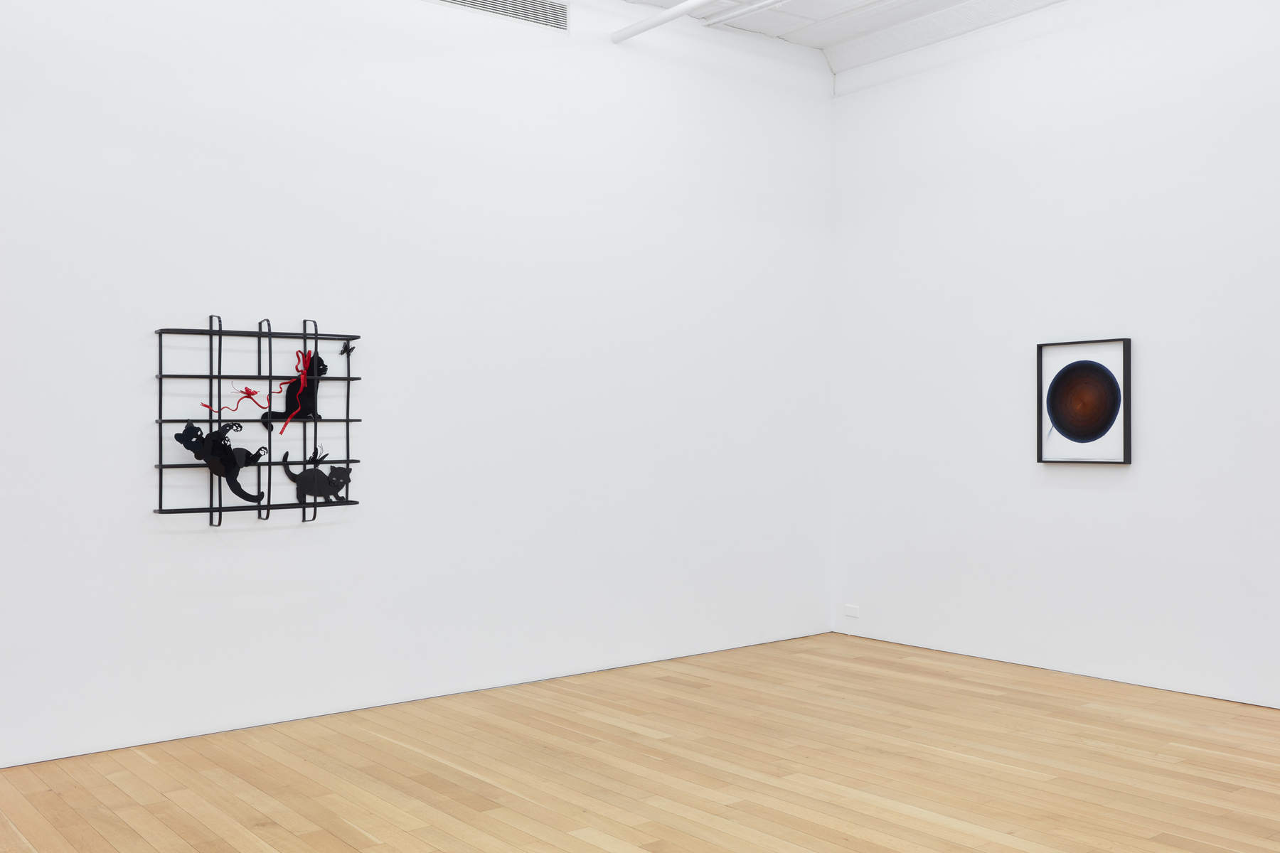 Installation view of&amp;nbsp;in relation to stillness, 2026, Peter Blum Gallery, New York, NY