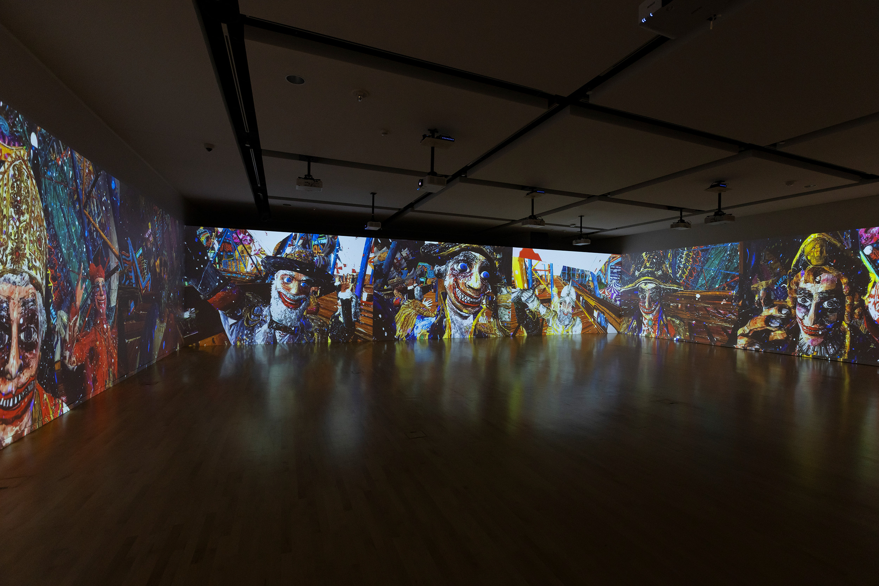 FEDERICO SOLMI - THE GREAT FARCE AT THE BLOCK MUSEUM - Viewing Room - Luis De Jesus Los Angeles