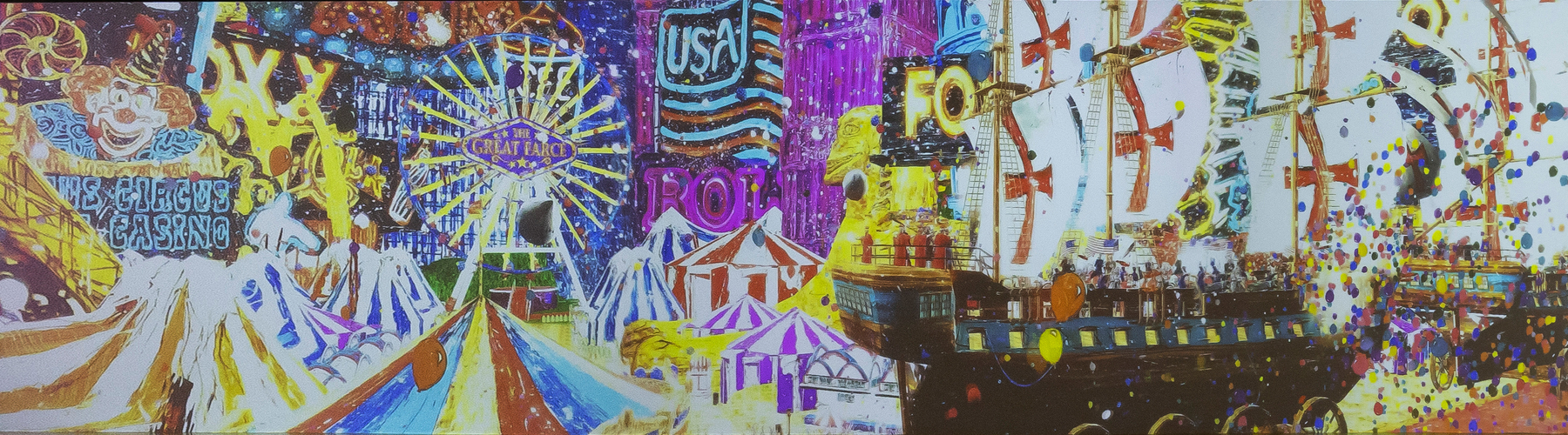 FEDERICO SOLMI - THE GREAT FARCE AT THE BLOCK MUSEUM - Viewing Room - Luis De Jesus Los Angeles