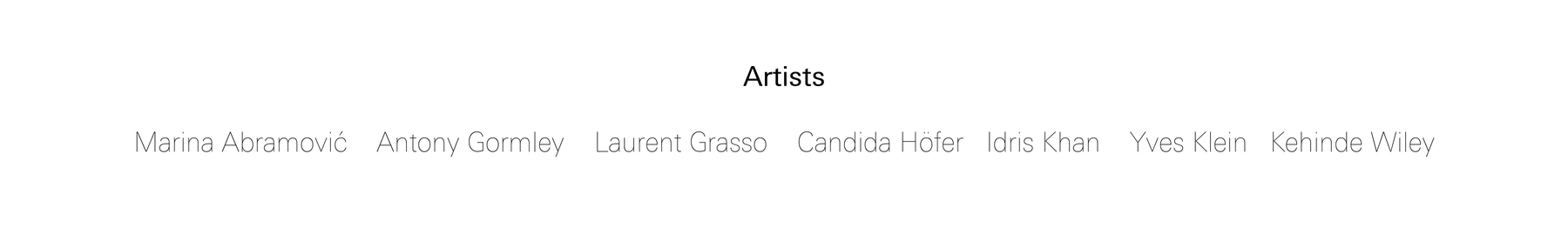 TEFAF NY 2022 - Booth 363 - Viewing Room - Sean Kelly Gallery - Online Exhibition