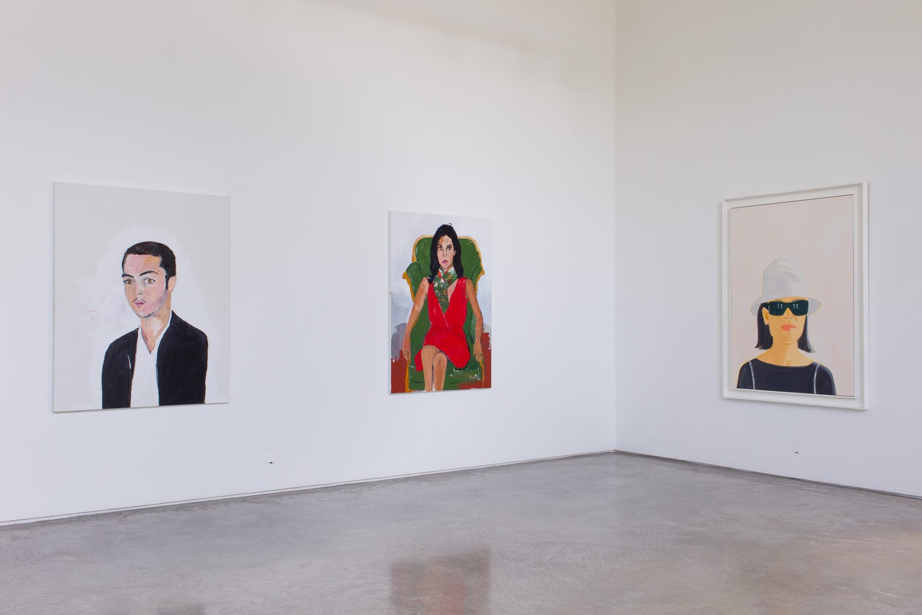 The Portrait - Clemente, Katz, Salle y Taylor - Exposiciones - Lopez de la Serna CAC