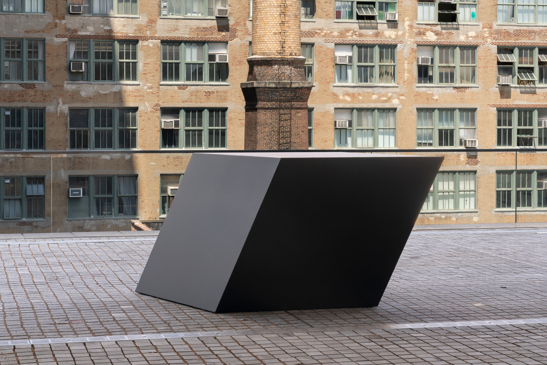 Steel, painted black
4 ft. &amp;times; 5 ft. &amp;times; 8 ft. 10 in. (121.9 &amp;times; 152.4 &amp;times; 269.2 cm), edition 3/3
&amp;nbsp;