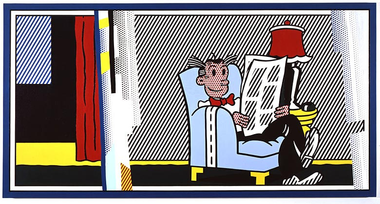 ROY LICHTENSTEIN Reflections: Sunday Morning