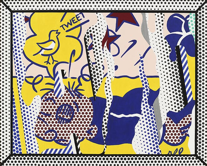 ROY LICHTENSTEIN Reflections: Wimpy I