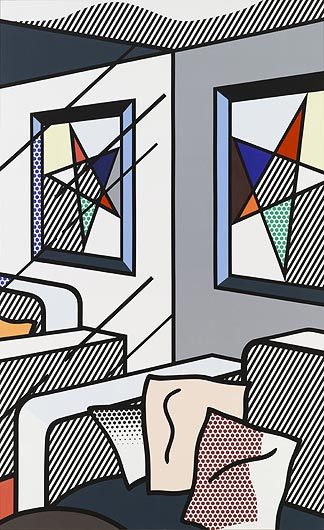 ROY LICHTENSTEIN Interior with Perfect Painting