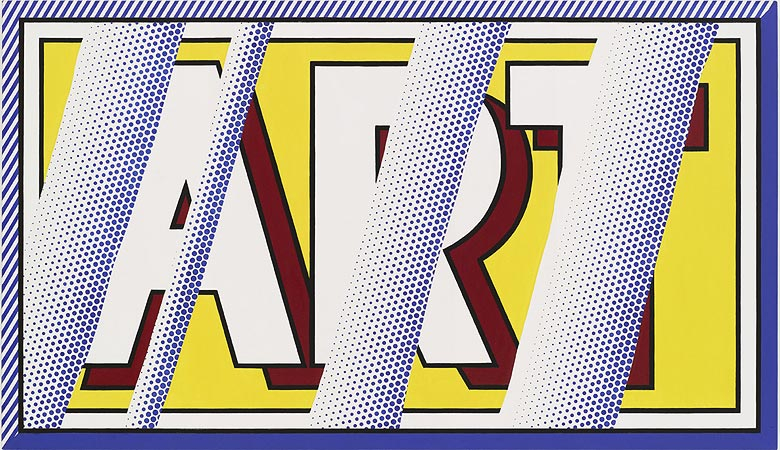 ROY LICHTENSTEIN Reflections: Art