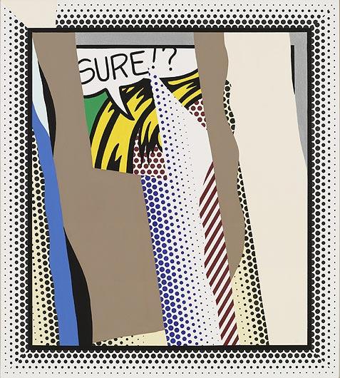 ROY LICHTENSTEIN Reflections on Sure!?