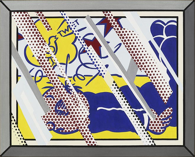 ROY LICHTENSTEIN Reflections: Wimpy II