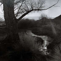 The Black Sun, Tungsten Hills Owens Valley, California, from Portfolio V