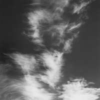 Clouds Above Golden Canyon, Death Valley, California, From Portfolio One: Twelve Photographic prints by Ansel Adams